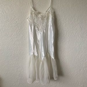 VINTAGE VICTORIAS SECRET SLIP DRESS